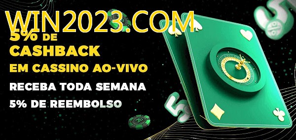 Promoções do cassino ao Vivo WIN2023.COM